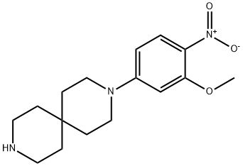 3-(3-methoxy-4-nitrophenyl)-3,9-diazaspiro[5.5]undecane