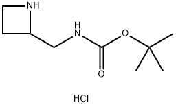 tert-butyl N-[(azetidin-2-yl)methyl]carbamate hydrochloride