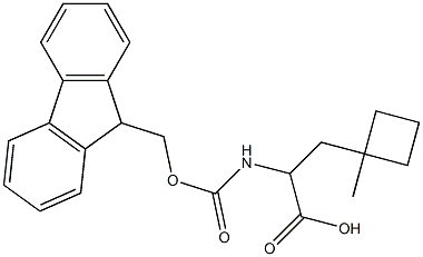 2-({[(9H-fluoren-9-yl)methoxy]carbonyl}amino)-3-(1-methylcyclobutyl)propanoic acid