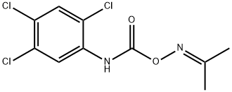 O-(N-(2,4,5-TRICHLOROPHENYL)CARBAMOYL)ACETONE OXIME