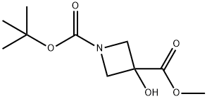 1-tert-butyl 3-methyl 3-hydroxyazetidine-1,3-dicarboxylate