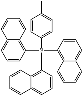 (P-TOLYL)TRIS(1-NAPHTHYL)SILANE