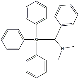 N,N-DIMETHYL-ALPHA-(TRIPHENYLSILYL)BENZYLAMINE