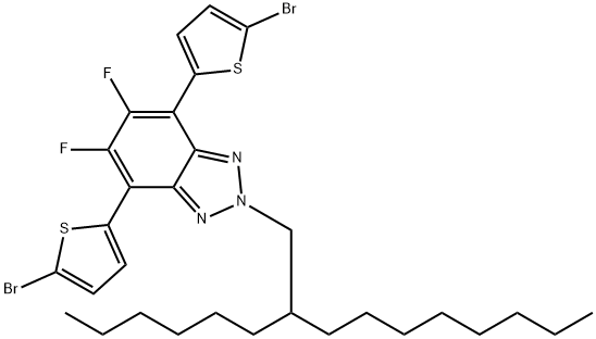 4,7-bis(5-bromothiophen-2-yl)-5,6-difluoro-2-(2-hexyldecyl)-2H-benzo[d][1,2,3]triazole