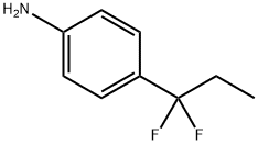 4-(1,1-difluoropropyl)- Benzenamine