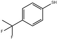 4-(1,1-difluoroethyl)- Benzenethiol
