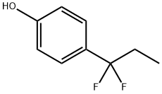 4-(1,1-difluoropropyl)- Phenol