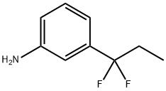 3-(1,1-difluoropropyl)- Benzenamine