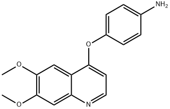 BenzenaMine, 4-[(6,7-diMethoxy-4-quinolinyl)oxy]-