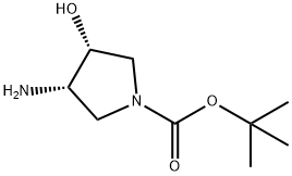 1-Pyrrolidinecarboxylicacid,3-amino-4-hydroxy-,1,1-dimethylethylester,(3S-cis)-(9CI)