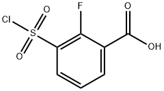 3-chlorosulfonyl-2-fluorobenzoic acid