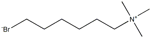 6-(N,N,N-trimethylammonio)hexyl bromide