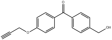 (4-(Hydroxymethyl)phenyl)(4-(prop-2-yn-1-yloxy)phenyl)methanone >=95%