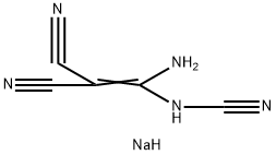 sodium (1-amino-2,2-dicyano-vinyl)-cyano-azanide