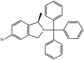 (1R)-5-Bromo-1-methyl-2-trityl-2,3-dihydro-1H-isoindole
