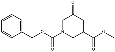 1-benzyl 3-methyl 5-oxopiperidine-1,3-dicarboxylate