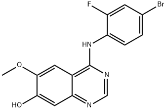 4-(4-bromo-2-fluorophenylamino)-6-methoxyquinazolin-7-ol