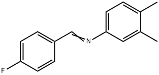 3 4-DIMETHYL-N-(4-FLUOROBENZYLIDENE)ANI&
