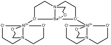 [μ3-[[2,2′-[[2-(Hydroxy-κO)ethyl]imino-κN]bis[ethanolato-κO:κO]](2-)]]bis[[[2,2′,2′′-(nitrilo-κN)tris[ethanolato-κO]](3-)]aluminum]barium