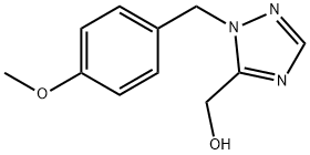 1-[(4-Methoxyphenyl)methyl]-1H-1,2,4-triazole-5-methanol