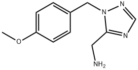 (1-(4-methoxybenzyl)-1H-1,2,4-triazol-5-yl)methanamine