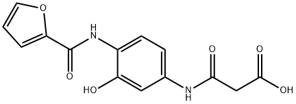 4'-(2-FUROYLAMINO)-3'-HYDROXYMALONANILIC ACID