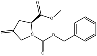 1-benzyl 2-methyl (2S)-4-methylidenepyrrolidine-1,2-dicarboxylate
