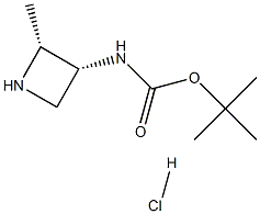 tert-butyl N-[cis-2-methylazetidin-3-yl]carbamate hydrochloride