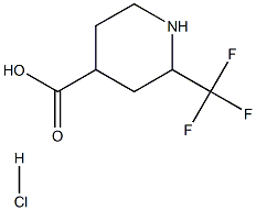 2-(trifluoromethyl)piperidine-4-carboxylic acid hydrochloride