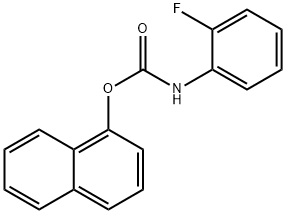 Carbamic acid, (2-fluorophenyl)-, 1-naphthalenyl ester (9CI)