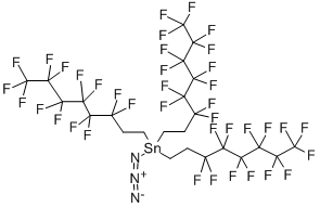 TRIS(1H,1H,2H,2H-PERFLUOROOCTYL)TIN AZIDE
