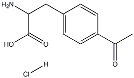 3-(4-acetylphenyl)-2-aminopropanoic acid hydrochloride