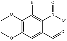3-BROMO-4,5-DIMETHOXY-2-NITROBENZALDEHYDE