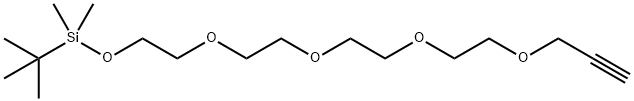 2,2,3,3-Tetramethyl-4,7,10,13,16-pentaoxa-3-silanonadec-18-yne