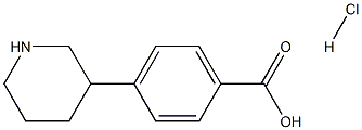 4-(piperidin-3-yl)benzoic acid hydrochloride