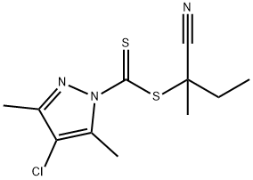 2-Cyanobutan-2-yl 4-chloro-3,5-dimethyl-1H-pyrazole-1-carbodithioate