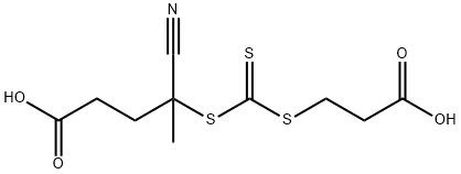 4-((((2-Carboxyethyl)thio)carbonothioyl)thio)-4-cyanopentanoic acid