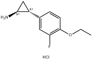 (1S,2R)-rel-2-(4-ethoxy-3-fluorophenyl)cyclopropan-1-amine hydrochloride