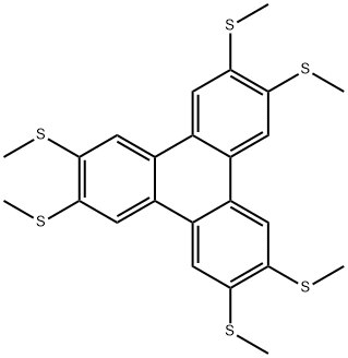 Triphenylene, 2,3,6,7,10,11-hexakis(methylthio)-