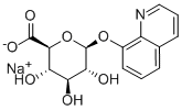8-HYDROXYQUINOLINE-BETA-D-GLUCURONIC ACID, SODIUM SALT