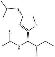 N-((1S,2S)-1-((R)-4-Isobutyl-4,5-dihydrooxazol-2-yl)-2-methylbutyl)acetamide