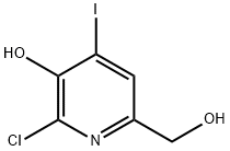 2-Chloro-6-(hydroxymethyl)-4-iodo-3-pyridinol