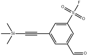 3-Formyl-5-((trimethylsilyl)ethynyl)benzenesulfonyl fluoride >=95%