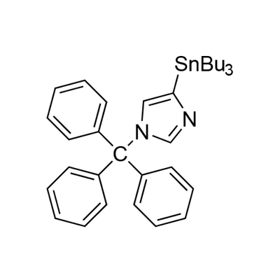 4-(Tributylstannyl)-1-tritylimidazole