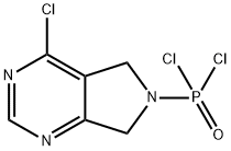 {4-chloro-5H,6H,7H-pyrrolo[3,4-d]pyrimidin-6-yl}phosphonoyl dichloride