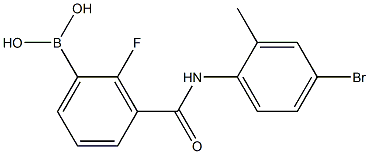 3-(4-BroMo-2-MethylphenylcarbaMoyl)-2-fluorobenzeneboronic acid, 97%