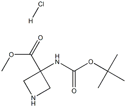 methyl 3-{[(tert-butoxy)carbonyl]amino}azetidine-3-carboxylate hydrochloride
