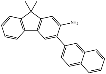 2-Amino-3-(2-naphthyl)-9,9-dimethylfluorene
