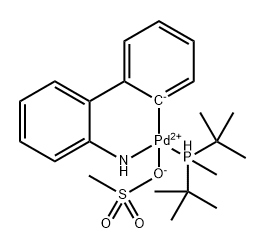 Methanesulfonato (di-tert-butyl) methylphosphino (2′-amino-1,1′-biphenyl-2-yl) palladium(II)