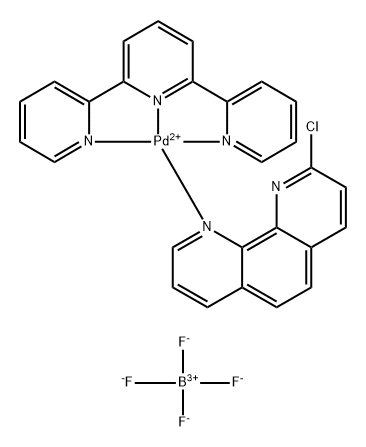 [Pd(terpy)(2-Cl-phen)](BF4)2